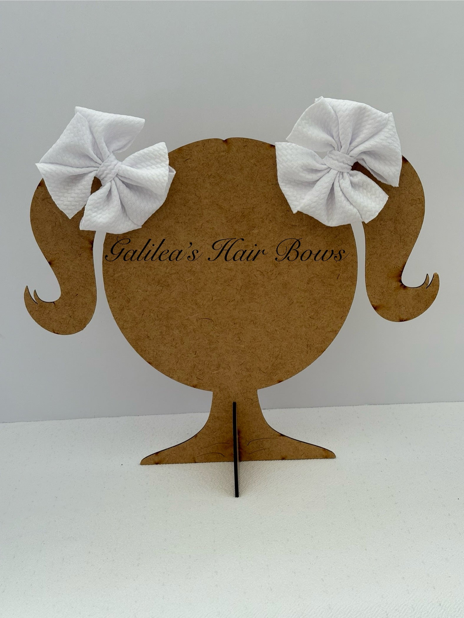 Pigtail pair hairbows